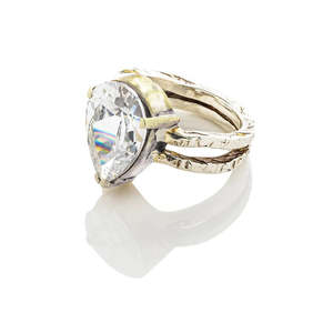 Rings: Venus Ring Silver Crystal Quartz