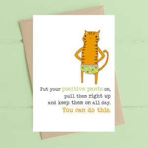 Greeting Cards And Wrapping Paper: Positive Pants