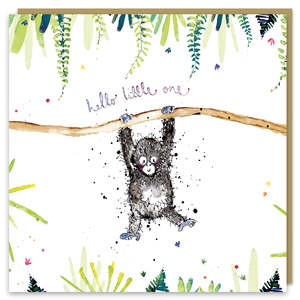 Greeting Cards And Wrapping Paper: Hello Little One Gorilla