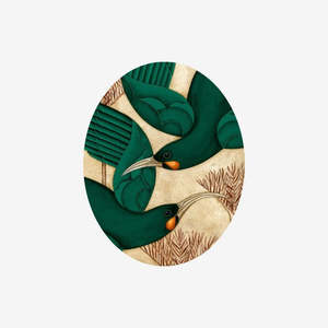 Ceramic Art Tile | This Is Love | Huia Birds