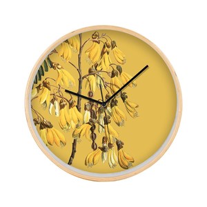 Clocks: Wall Clocks Vintage Botanicals