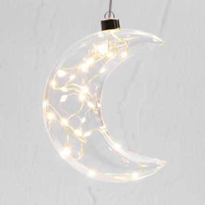 Resin Art: Moon Hanging Glass Light