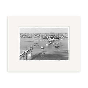 Historical Photographic Prints: Auckland Harbour Bridge To Herne Bay 1958