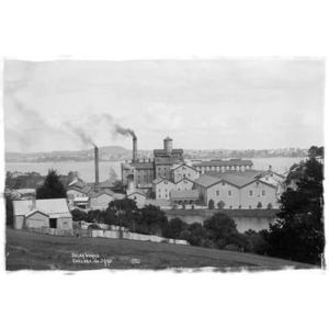 Historical Photographic Prints: Chelsea Sugar Works Auckland 1900