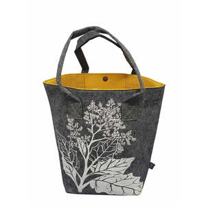 EcoFelt Shoulder Tote Bags With Large Print