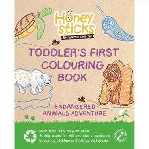 Arts Crafts: Endangered Animals Colouring Book