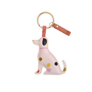 Keyrings Magnets: Puppy Keyring | Pink Dotty Lab