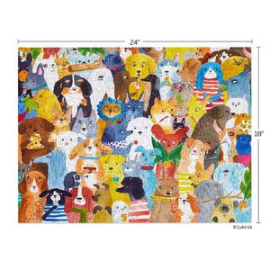 Jigsaws Toys Games: Doggie Daycare 500 Pce Jigsaw Puzzle