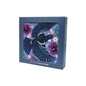 Coasters | Tuneful Tui | Box Set Of 4