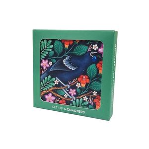 Cloths Mats: Coasters | Kokako | Box Set Of 4
