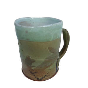 Drinkware: Greeny Brown Leaf Cup