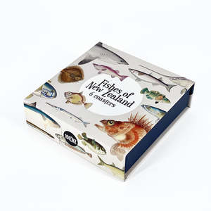 Fishes Of NZ Coasters | Boxed Set Of 6