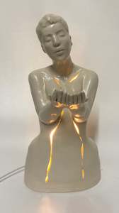 Lamps Pendants: Fragility Light Sculpture White