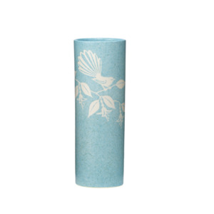 Muriwai Sand Blue Fantail Vases