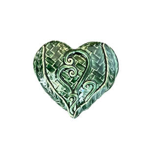Robyn Kunin: Koru Heart | Small