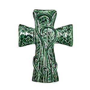 Robyn Kunin: Koru Cross | Small