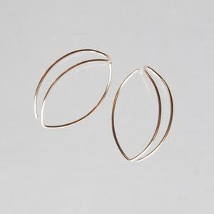Ali Shannon: Open Leaf Earrings