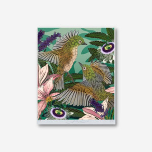 Flox: Winged Waxeyes