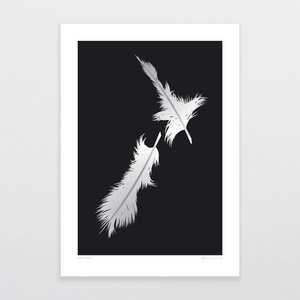 Glenn Jones: Feathers Art Print