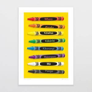 Glenn Jones: Pick A Colour Art Print