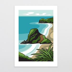 Glenn Jones: Piha Art Print