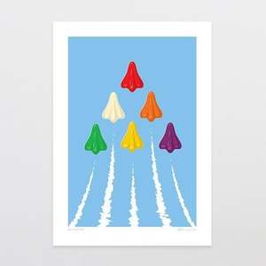 Red Leader Art Print