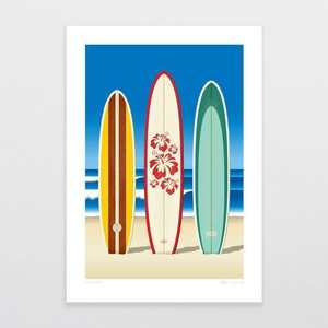 Surf's Up Art Print