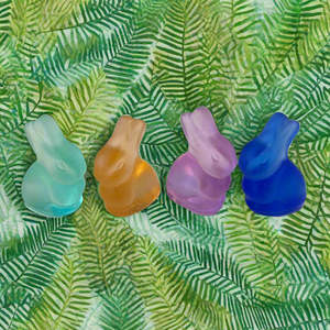Tiny Glass Bunnies