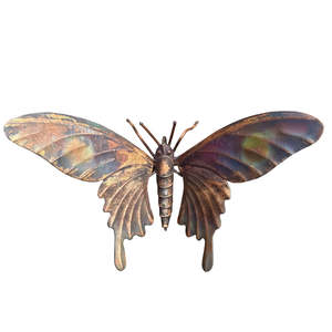 Art Gallery: Copper Coin Butterfly | Rainbow Patina