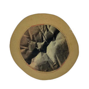 Brendan Adams: Platter With Printed Crease On Legs