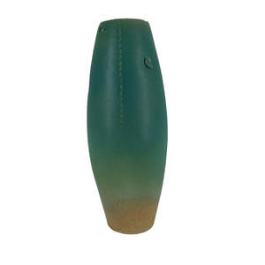 Brendan Adams: Tall Thrown Vase Turquoise