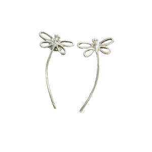 Dragonfly Stud Earrings | Sterling Silver
