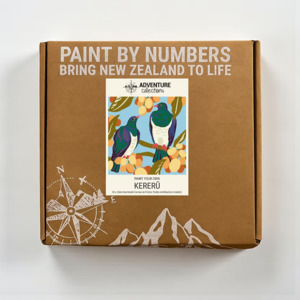 Kereru Paint By Numbers Kit Set | 20x20cm