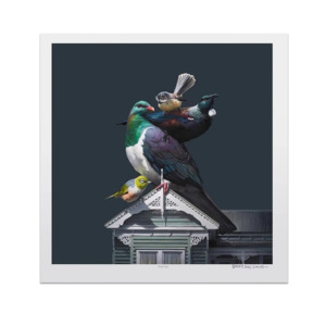 Art Gallery: Colonial Villa | Fine Art Matboard Print