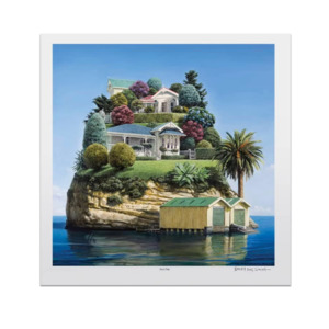 Art Gallery: Waterfront Villas | Fine Art Matboard Print
