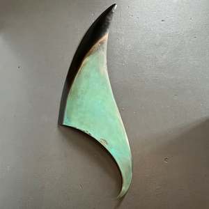 Sculptors: Copper Orca Fin | Large