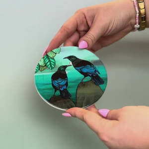 Ceramic Coaster | Two Tui