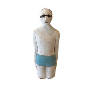 Male Swimmer With Goggles
