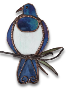 Glass Or Resin Sculptures: Settled In | Glass Wall Sculpture