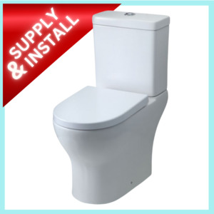 Loft Semi Wall Toilet – Fully Installed