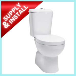 Products: Raymor Classic Toilet Suite S-Trap – Fully Installed