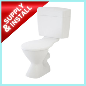Products: Caroma Uniset Toilet Suite – Fully Installed