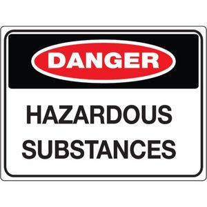 Products: DANGER HAZARDOUS SUBSTANCES - Landscape
