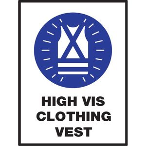 HIGH VIS CLOTHING VEST - Portrait