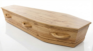 Wood Grained Caskets: Classic Driftwood