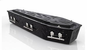 Wood Grained Caskets: Status Māori Carved Casket