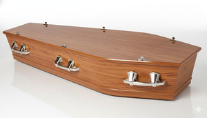 Wood Grained Caskets: Richmond Casket