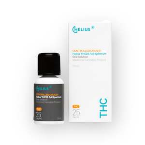 Thc Oils: Helius THC25 Oil 30ml