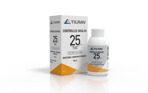 Thc Oils: Tilray THC25 Oil 40ml