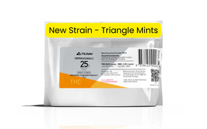 Tilray THC25 whole flowers - Triangle Mints 15g